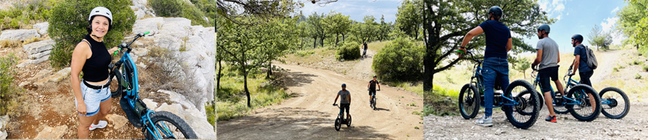 Trottinettes électriques tout-terrain Provence
